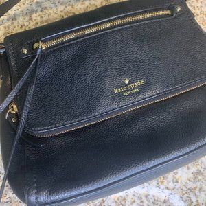 Kate Spade Flap Front Small Satchel with crossbody strap